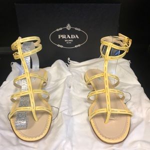 Prada Size 39 Sandals New in the Box